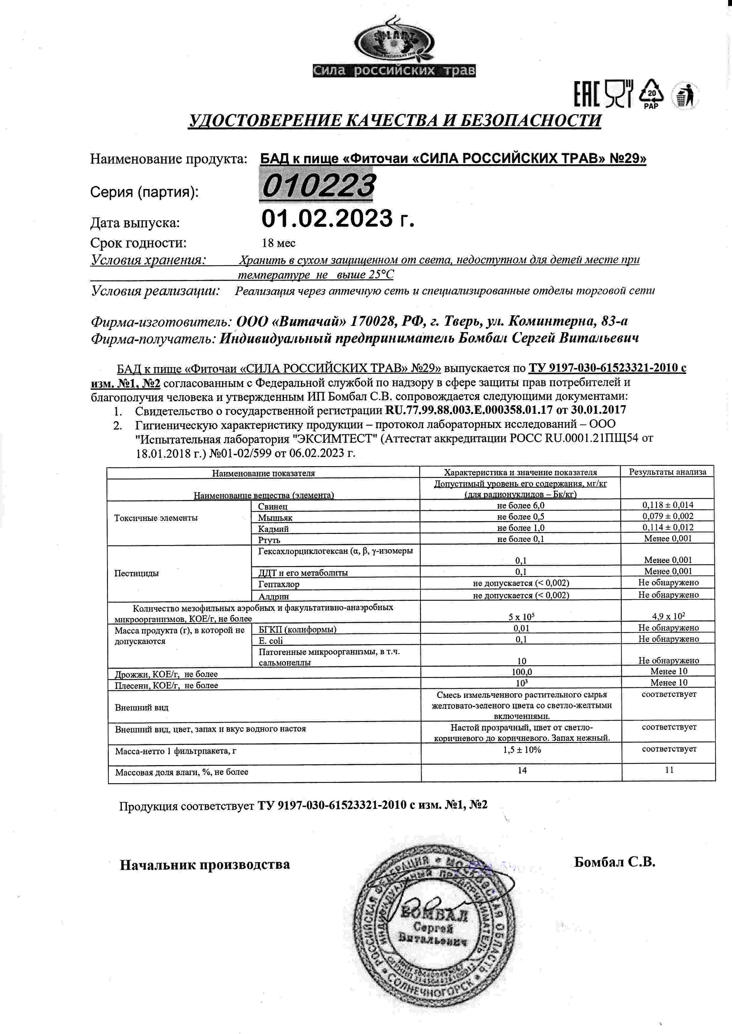 Паспорт №022023